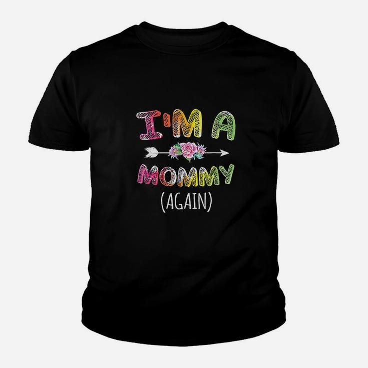 I Am A Mommy Again Youth T-shirt