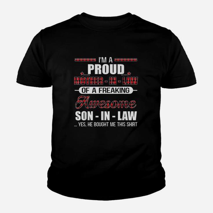 I Am A Proud Mother In Law Of A Freaking Awesome Youth T-shirt