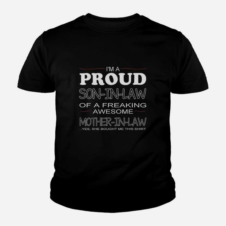 I Am A Proud Son In Law Youth T-shirt