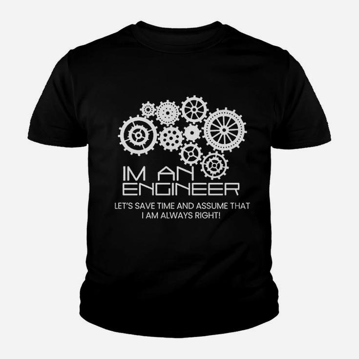 I Am An Engineer Youth T-shirt