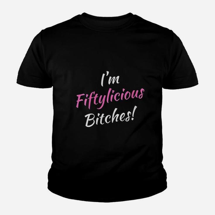 I Am Fiftylicious 50 Years Old Women Youth T-shirt