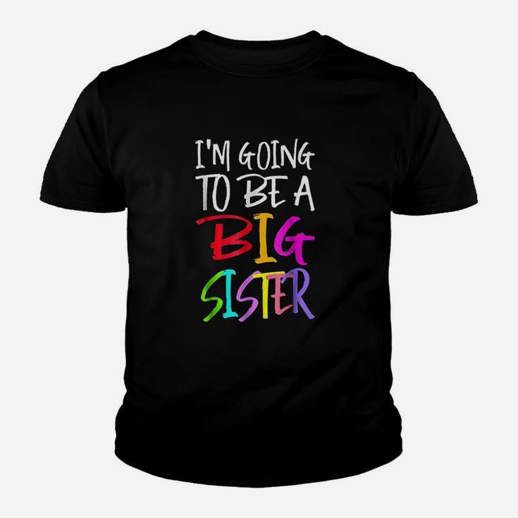 I Am Going To Be A Big Sister Youth T-shirt