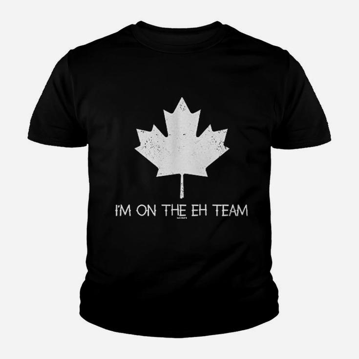 I Am On The Eh Team Canadian Canada Youth T-shirt