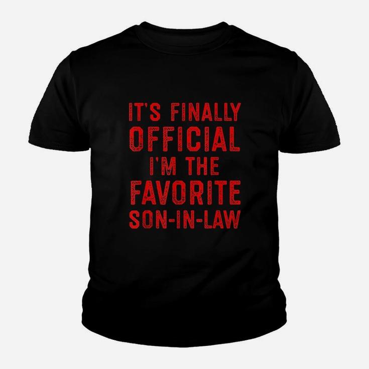 I Am The Favorite Son In Law Youth T-shirt