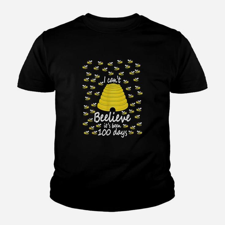 I Can Not Beelieve It Is 100 Days 100 Days Of School Youth T-shirt