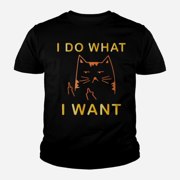 I Do What I Want Youth T-shirt