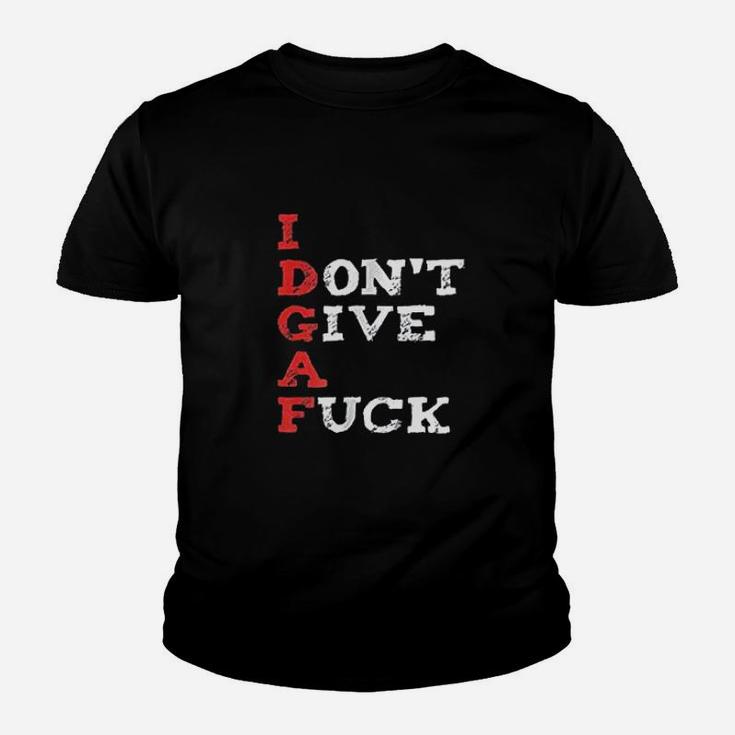 I Dont Give A F Ck Youth T-shirt