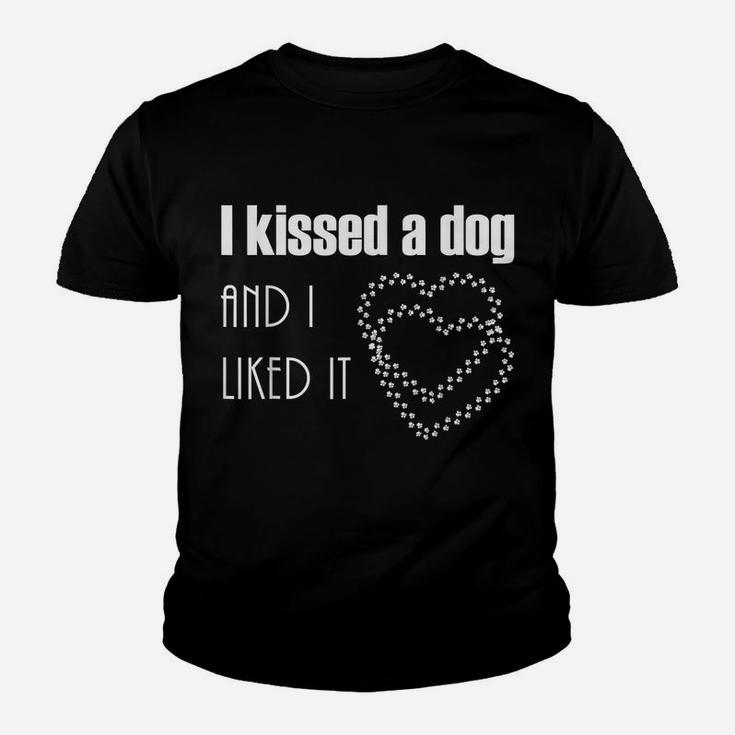I Kissed A Dog And I Liked It Funny Youth T-shirt