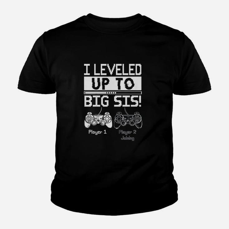 I Leveled Up To Big Sis Youth T-shirt