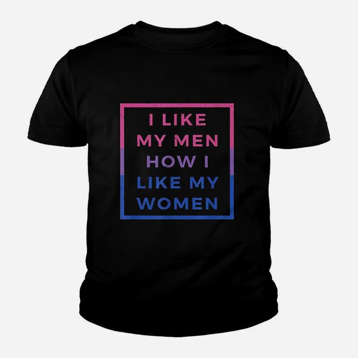 I Like My Men How I Like My Women Youth T-shirt