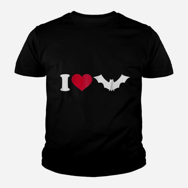 I Love Bats Youth T-shirt