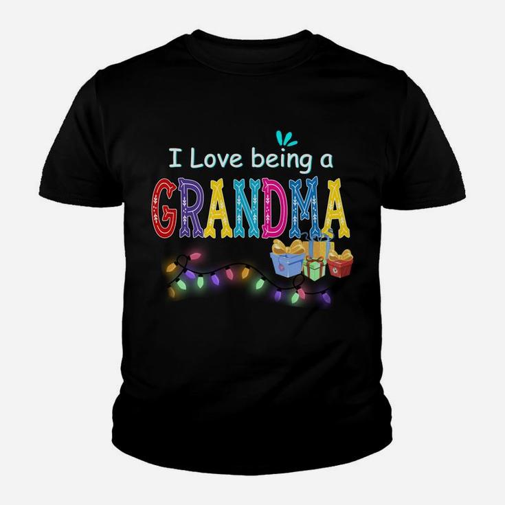 I Love Being A Grandma, New Year Funny Grandma Cute Present Youth T-shirt