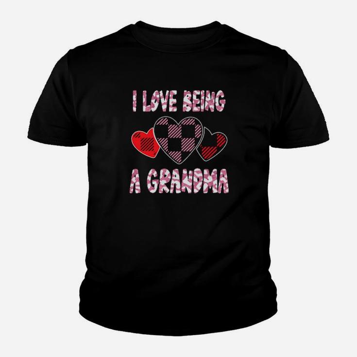 I Love Being A Grandma Youth T-shirt