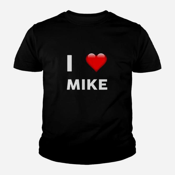 I Love Mike Youth T-shirt