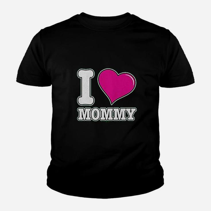 I Love Mommy  Mothers Day Mom Youth T-shirt