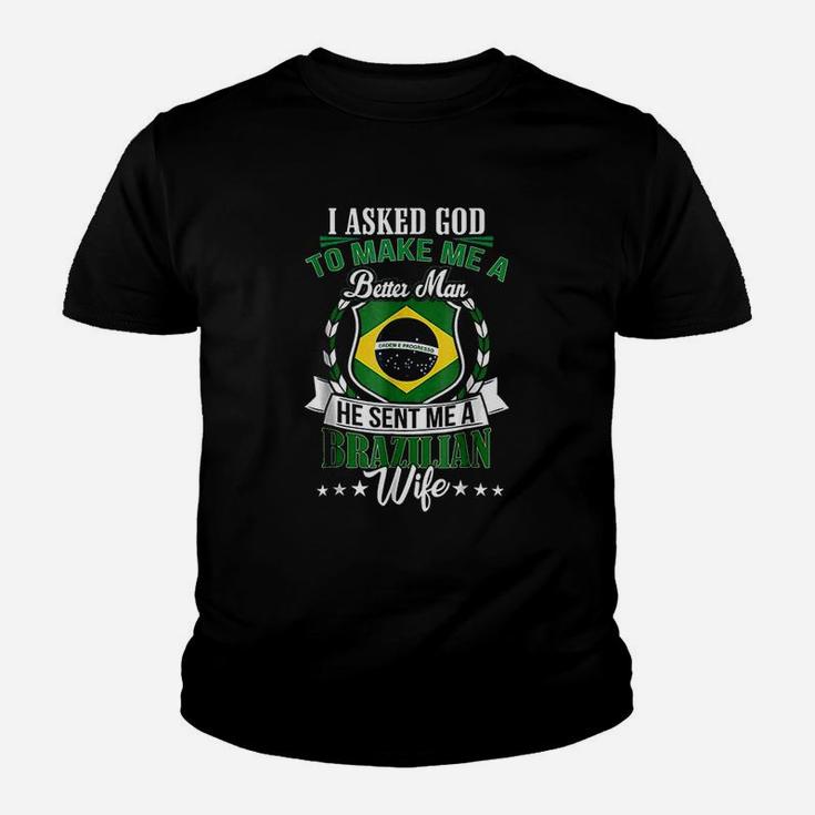 I Love My Brazilian Wife Anniversary Youth T-shirt