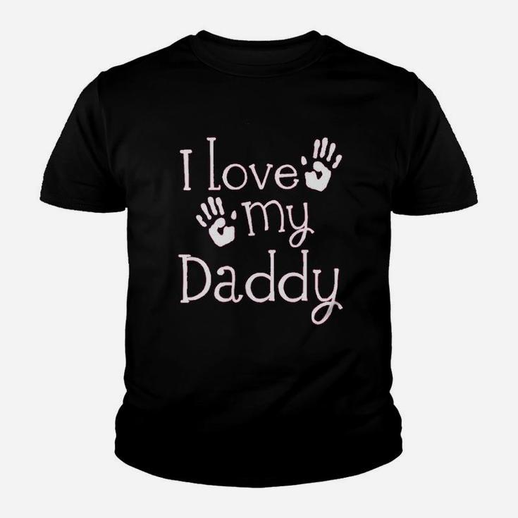 I Love My Daddy Fathers Day Youth T-shirt
