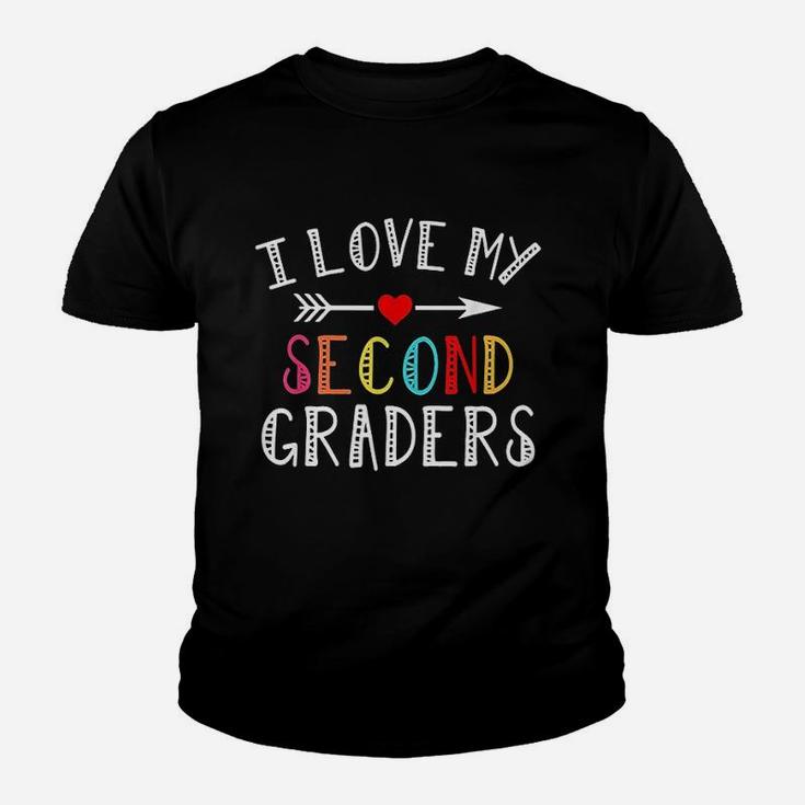 I Love My Second Graders Cute For 2Nd Grade Teacher Youth T-shirt