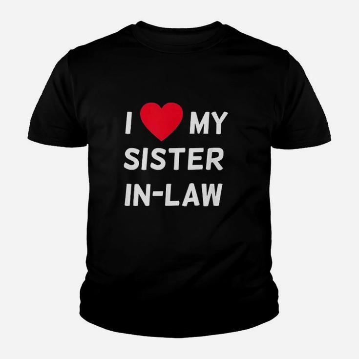 I Love My Sister In-Law Youth T-shirt