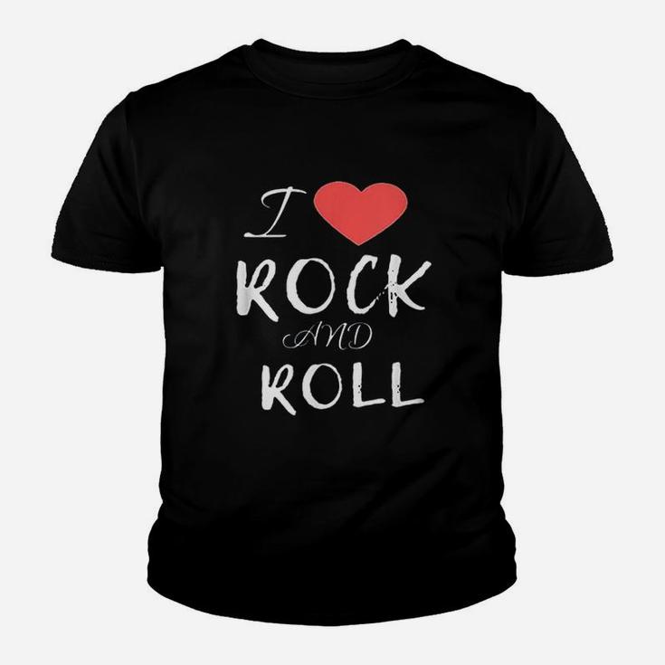I Love Rock And Roll Music Youth T-shirt