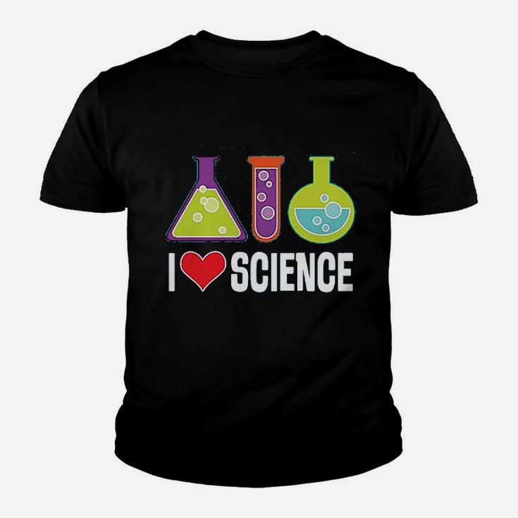 I Love Science Chemistry Teacher Youth T-shirt