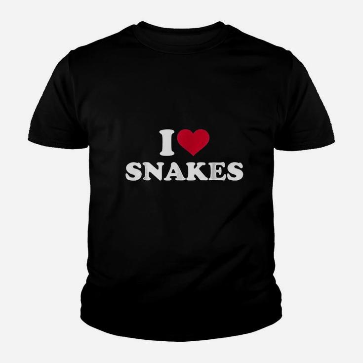 I Love Snakes Youth T-shirt