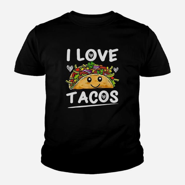 I Love Tacos Cinco De Mayo Taco Youth T-shirt