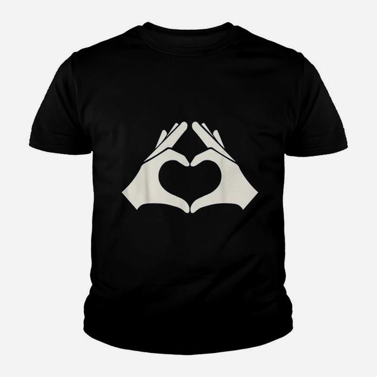 I Love You Shape A Heart Youth T-shirt