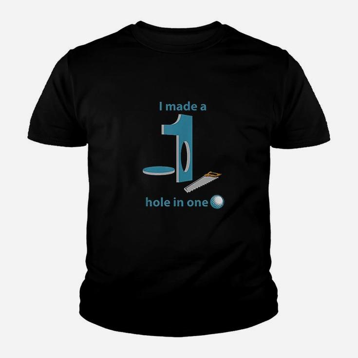 I Made A Hole In One Parody Golf Youth T-shirt