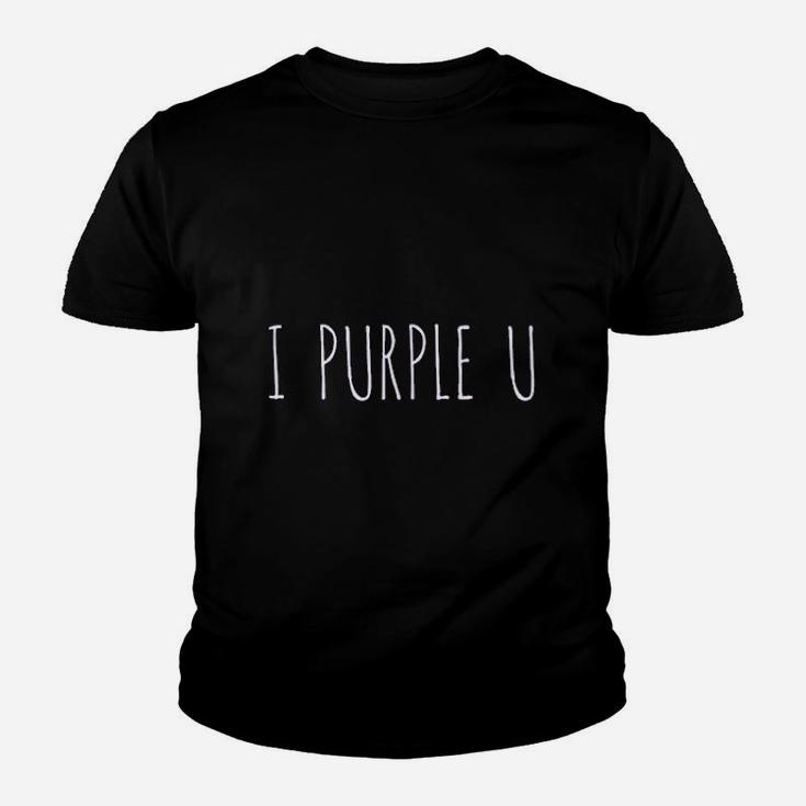 I Purple U Youth T-shirt