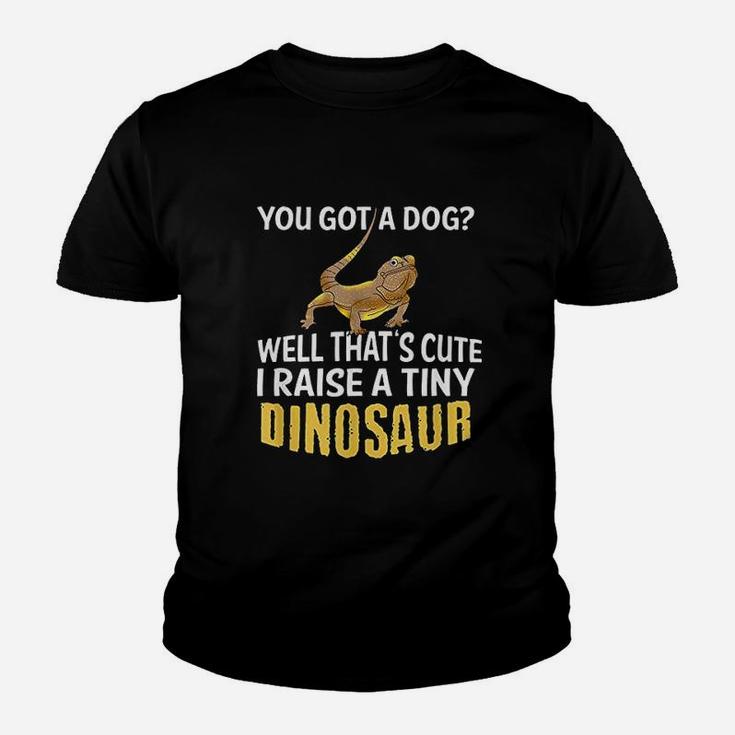 I Raise A Tiny Dinosaur Youth T-shirt