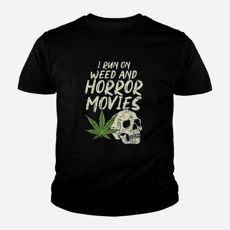 I Run Horror Movies Skull Youth T-shirt