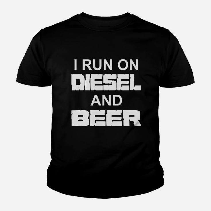 I Run On And Beer Truck Turbo Brothers Youth T-shirt