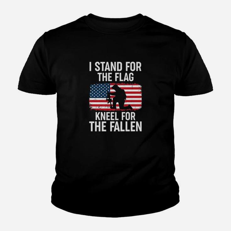 I Stand For The Flag Kneel For The Fallen Youth T-shirt