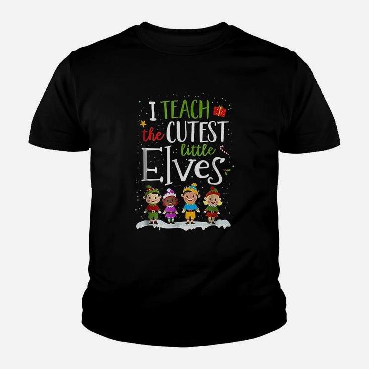 I Teach The Cutest Little Elves Youth T-shirt