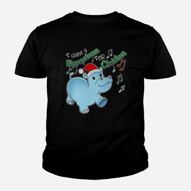 I Want A Hippopotamus Youth T-shirt