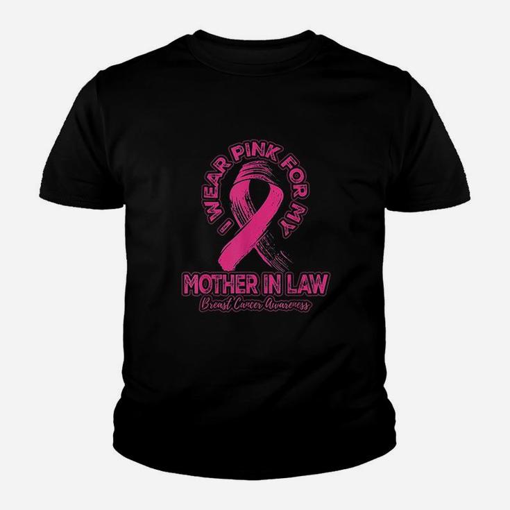 I Wear Pink For My Mother-In-Law Youth T-shirt