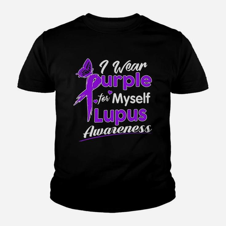 I Wear Purple For Myself Youth T-shirt