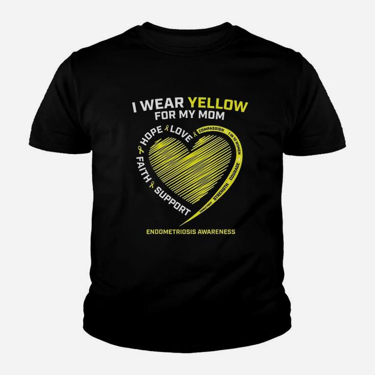 I Wear Yellow For My Mom Youth T-shirt