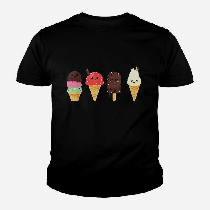 Ice Cream Lover For Summer Youth T-shirt