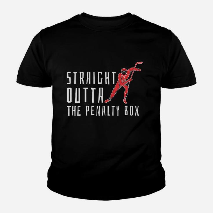 Ice Hockey Enforcer Penalty Box Youth T-shirt