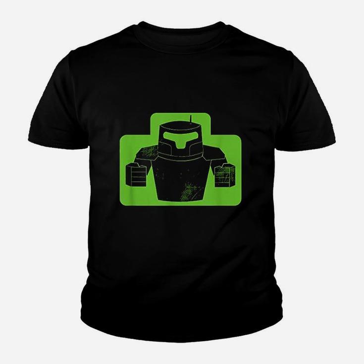 Iconic Twin Fisted Robot Ready To Fight A Battle Youth T-shirt