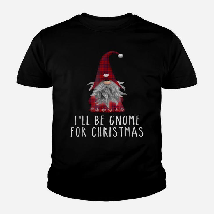 I'll Be Gnome For Christmas Funny Pun T Shirt Tee Youth T-shirt