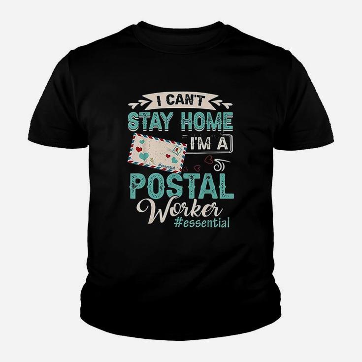 Im A Postal Worker Funny Mailman Essential Mail Lady Quote Youth T-shirt