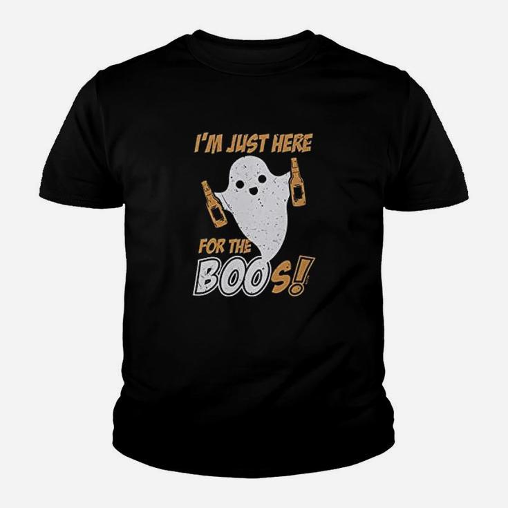 Im Just Here For The Boos Ladies Youth T-shirt