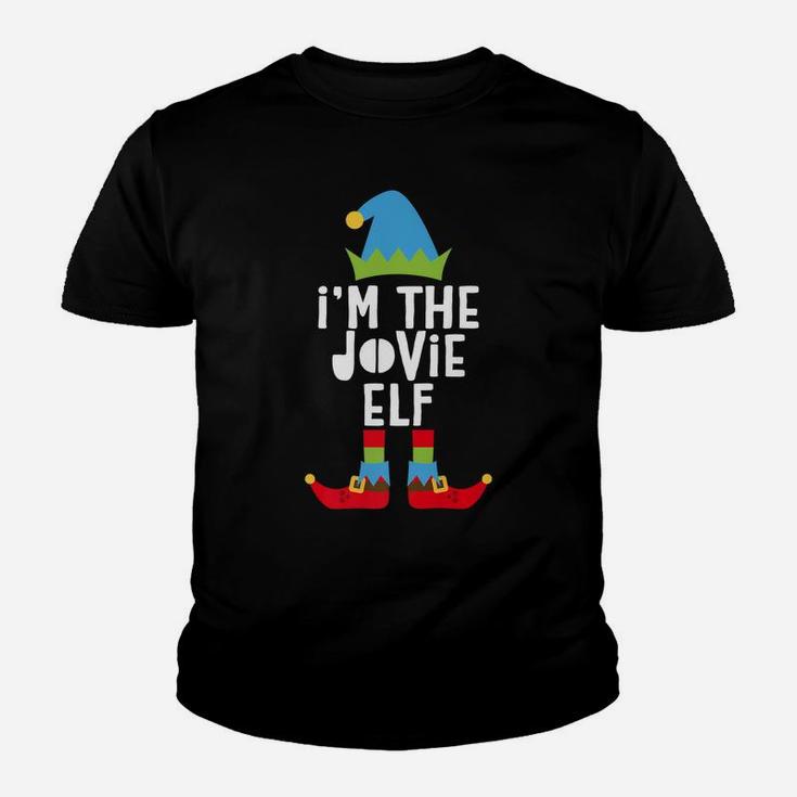 I'm The Jovie Elf  Matching Christmas Costume Youth T-shirt