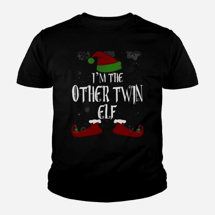 I’M The Other Twin Elf Funny Cute Christmas Holiday Gift Youth T-shirt