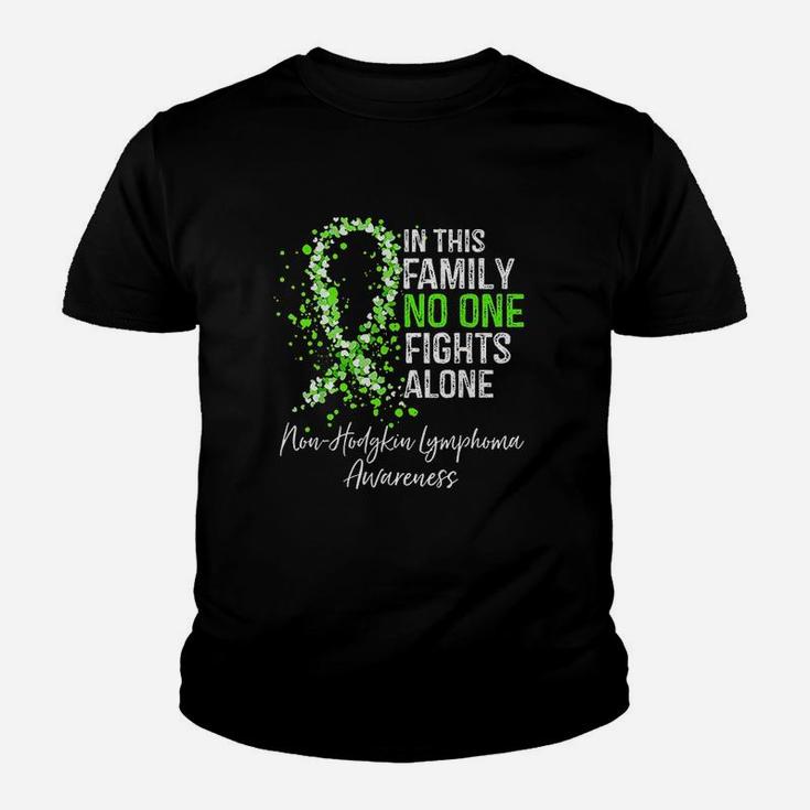 In This Family No One Fights Alone Youth T-shirt