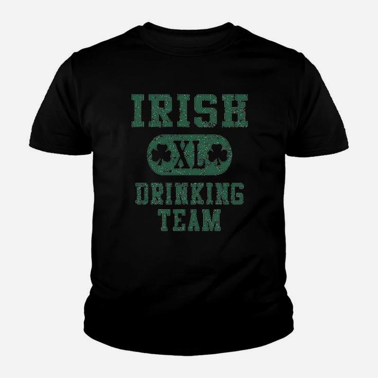 Irish Drinking Team Baseball St Patricks Day Raglan Youth T-shirt