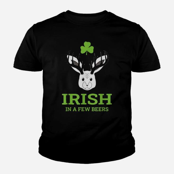 Irish In A Few Beers Bavarian Wolpertinger Beer Pub Outfit Youth T-shirt